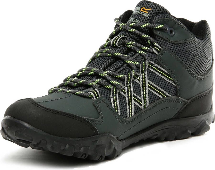 Regatta De Edgepoint Junior middelhoge wandelschoenen kinderen waterdicht ademend Asgrijs