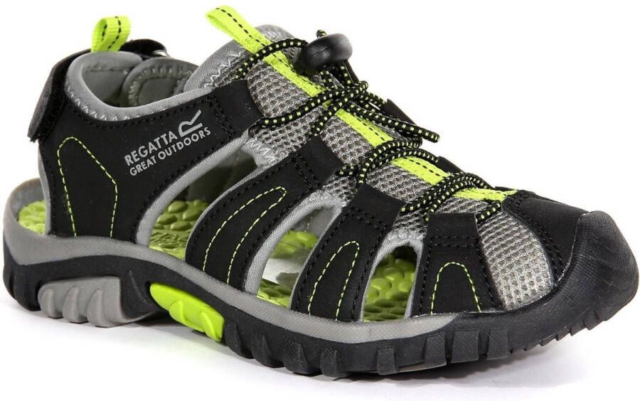 Regatta Kids' Westshore Lightweight Walking Sandals Sandalen Kinderen Zwart