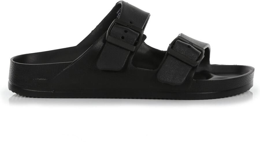Regatta Brooklyn herensandalen met dubbele band zwart