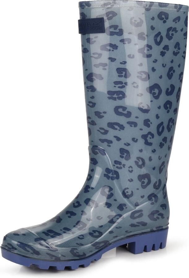 Regatta De Lady Wenlock Wellington Laarzen Dames Waterdicht Comfortabel Eva-Voetbed Blauw - Foto 4
