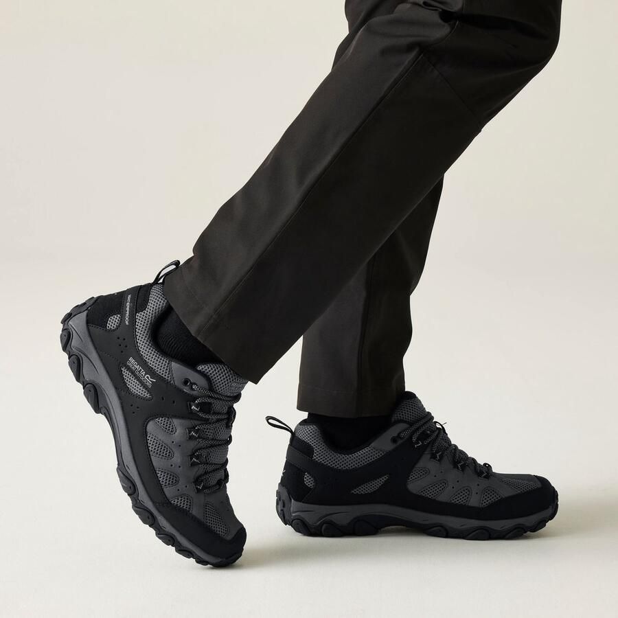 Regatta Edgepoint ademende waterdichte lage wandelschoenen voor heren