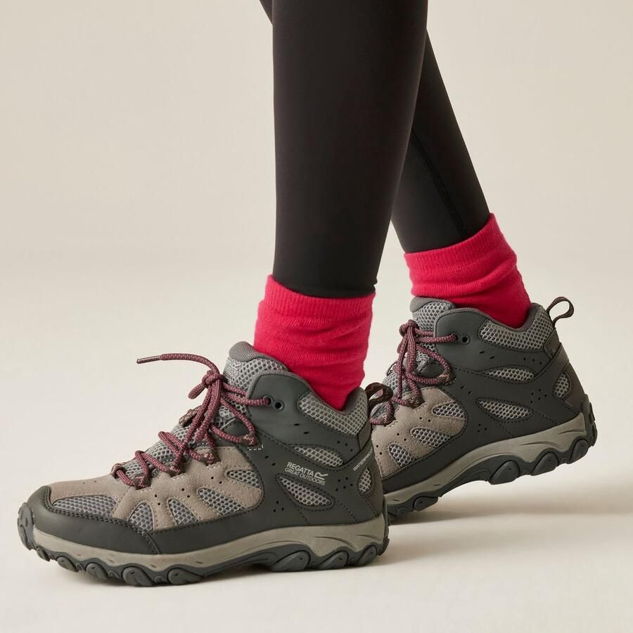 Regatta Edgepoint waterdichte ademende halfhoge wandelschoenen voor dames - Foto 2