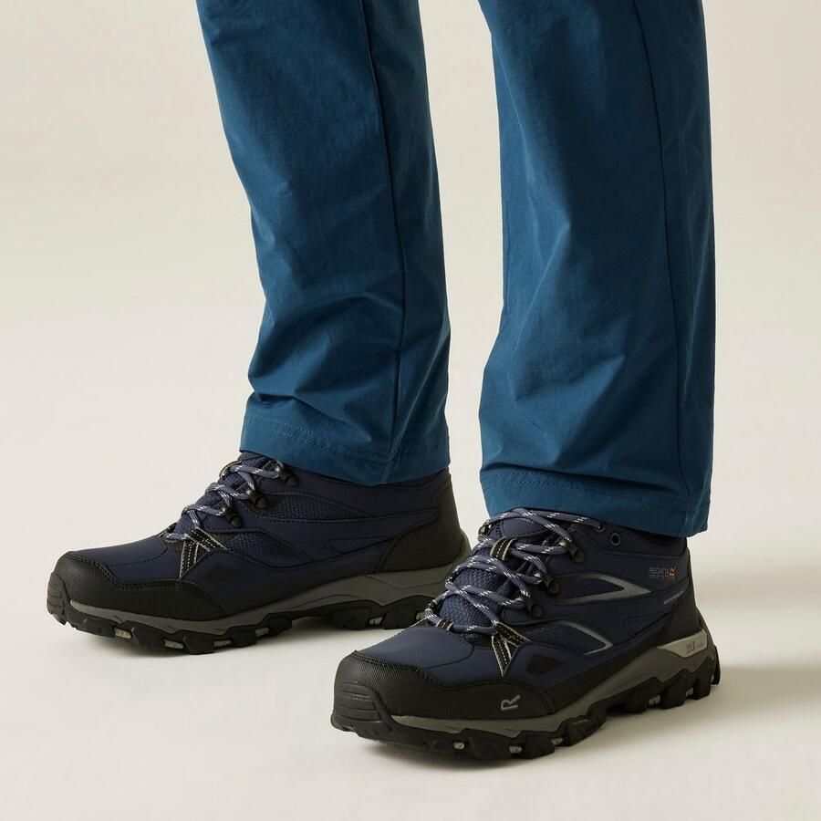 Regatta Holcombe Iii Low Wandelschoenen Blauw Man