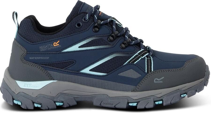 Regatta Holcombe Iii Low Wandelschoenen Blauw Vrouw