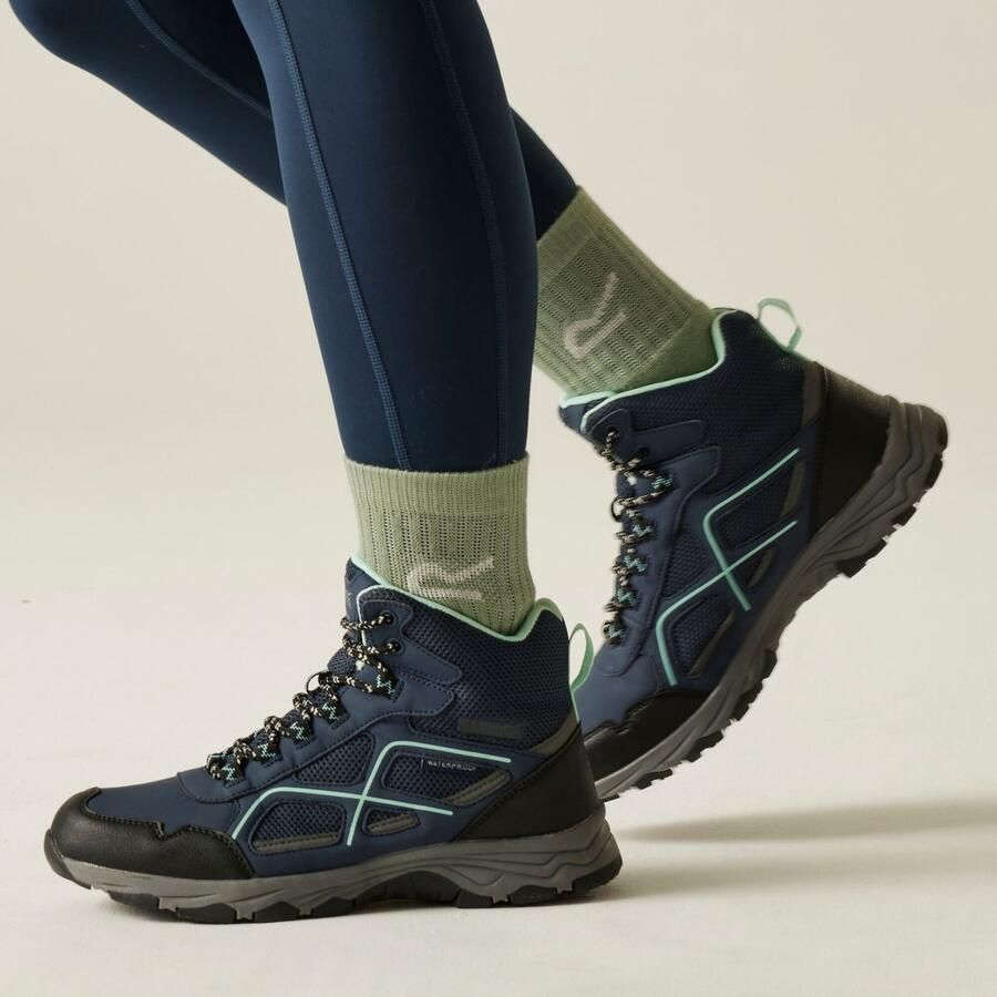 Regatta Vendeavour Bt Wandelschoenen Blauw Vrouw