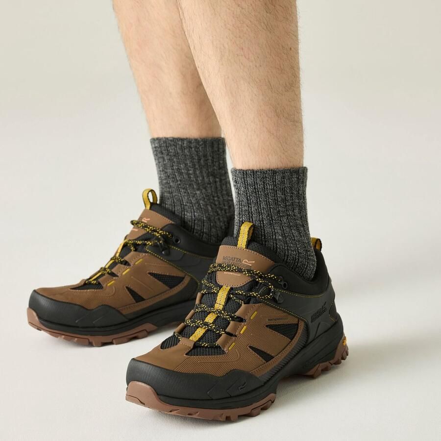 Regatta Regen waterdichte lage Vibram wandelschoenen voor heren
