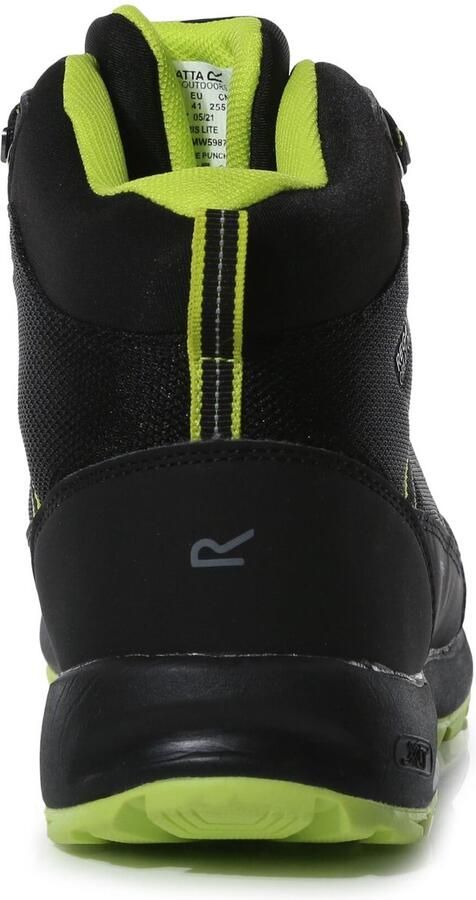 Regatta Samaris Lite Heren Hiking Wandelschoenen Zwart groen - Foto 3