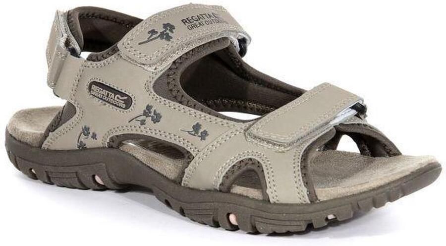 Regatta Sandalen Hiking Dames Verstelbare Banden Gewatteerd Voetbed Haris