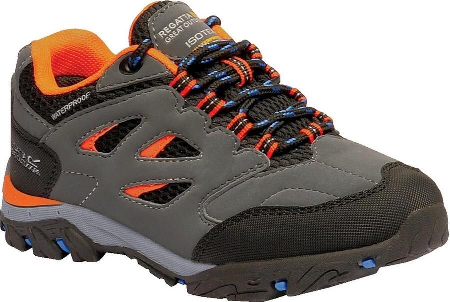 Regatta Holcombe IEP Low Outdoorschoenen Junior Wandelschoenen Mannen Grijs
