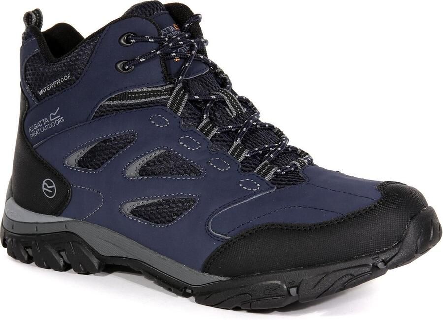 Regatta Holcombe IEP Mid Outdoorschoenen Heren Wandelschoenen Mannen blauw grijs - Foto 2