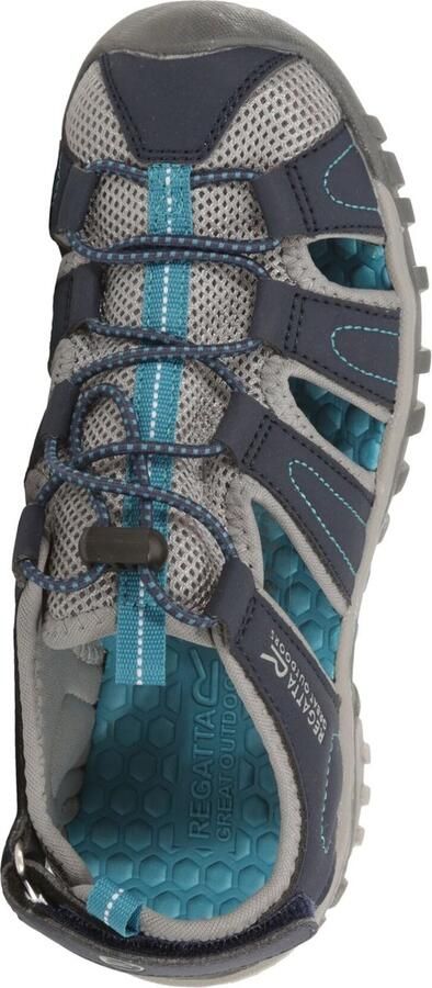 Regatta Westshore Junior Wandelsandalen Met Ventilerend Gaas Sandalen Kinderen Marine - Foto 7