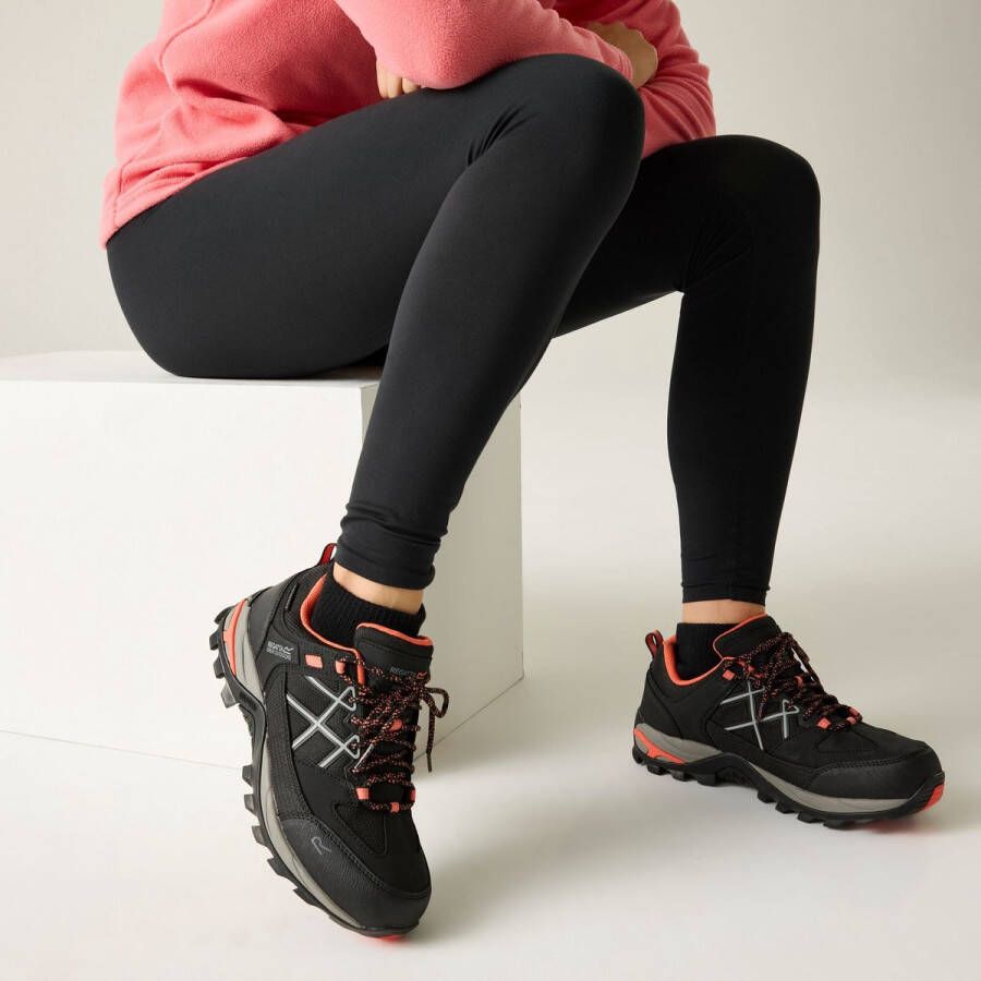 Regatta Samaris III Low Black Satsuma Wandelschoenen Dames