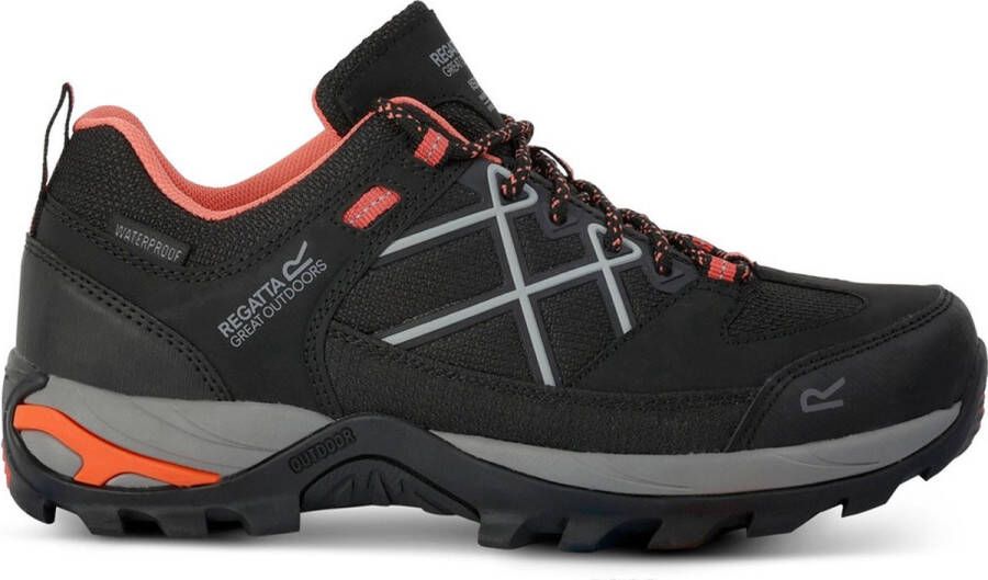 Regatta Samaris III Low Black Satsuma Wandelschoenen Dames