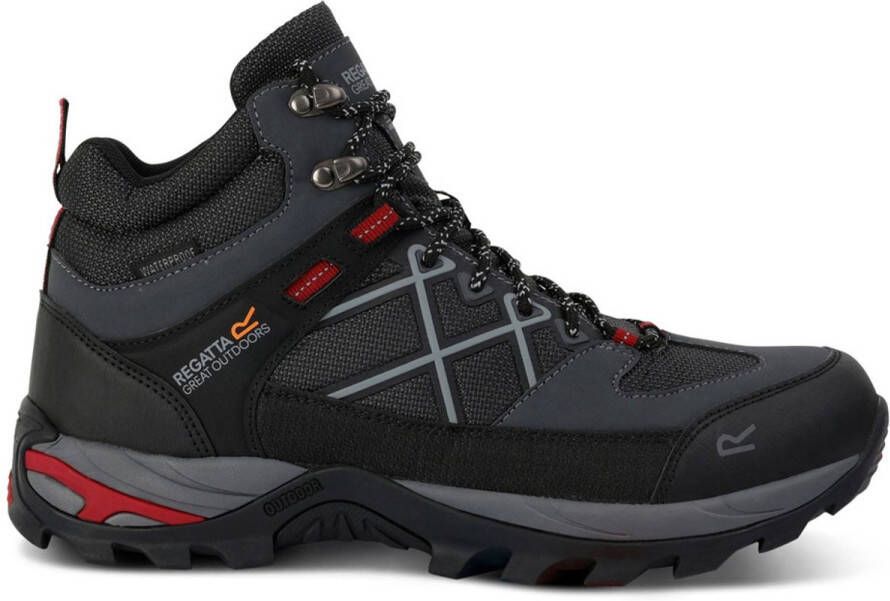 Regatta Samaris Mid Isotex Briar Rio Red Wandelschoenen Heren