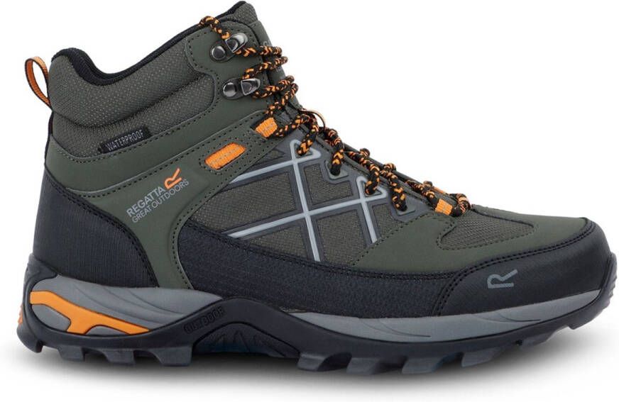 Regatta Samaris Mid Isotex Dark Khaki Fox Wandelschoenen Heren
