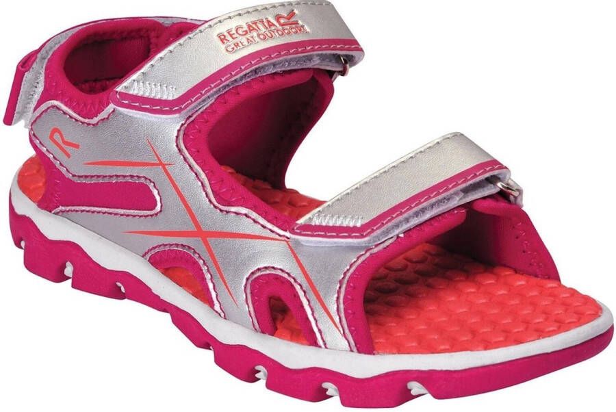 Regatta Sandalen Kota Drift Junior Pu Roze zilver