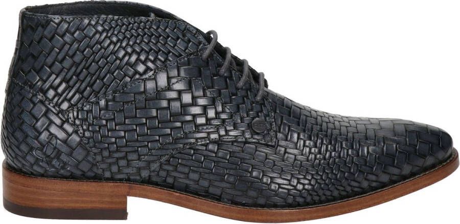 Rehab Barry Brick Nette schoenen Veterschoenen Heren Blauw - Schoenen.nl