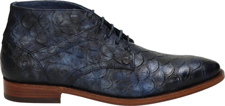 Rehab Barry Scales Nette schoenen Veterschoenen Heren Blauw - Foto 4