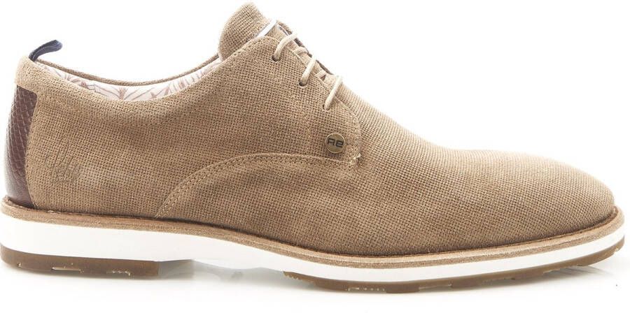 Rehab Beige Veterschoenen Pozato Dot