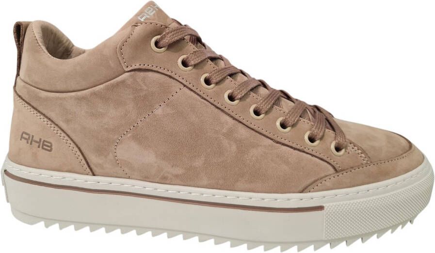 Rehab Craig Nubuck Taupe Heren Sneakers Beige
