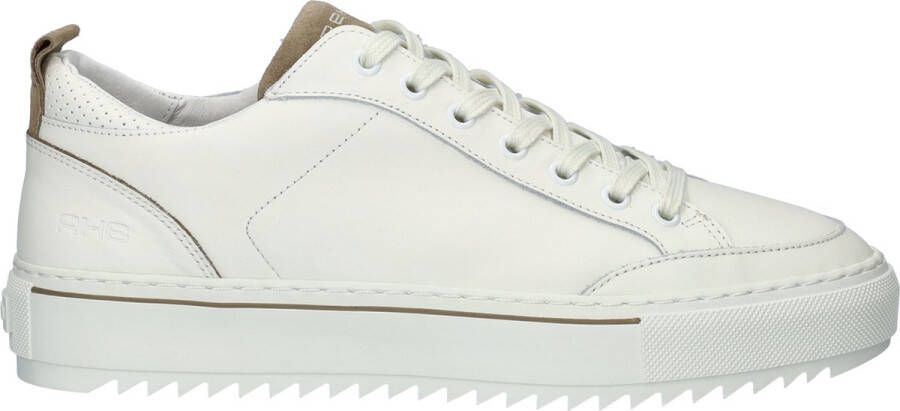 Rehab Crash Lage sneakers Leren Sneaker Heren Wit