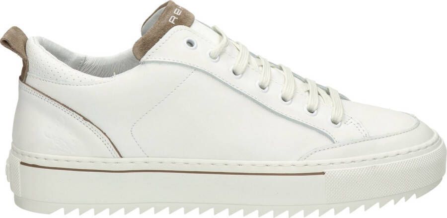 Rehab Crash Lage sneakers Leren Sneaker Heren Wit