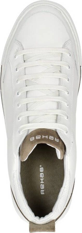 Rehab Crash Lage sneakers Leren Sneaker Heren Wit - Foto 8