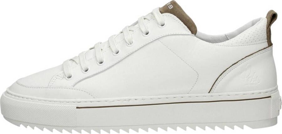 Rehab Crash Lage sneakers Leren Sneaker Heren Wit - Foto 6