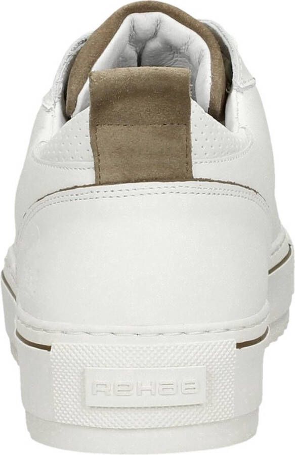Rehab Crash Lage sneakers Leren Sneaker Heren Wit - Foto 2