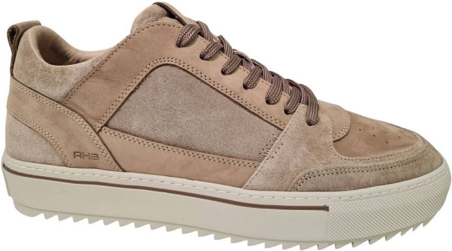 Rehab Creon Beige Nubuck Sneakers Heren Beige