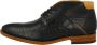 Rehab Footwear Adriano Crc | Hoge zwarte nette schoenen - Thumbnail 1