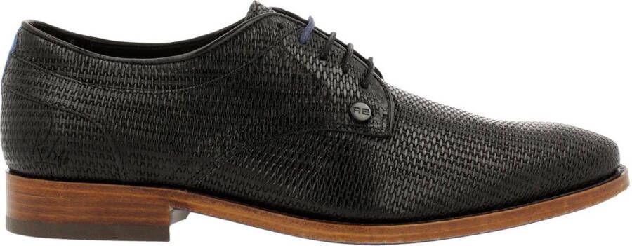 Rehab Vrouwen Veterschoenen Herenschoenen Brad weave Zwart