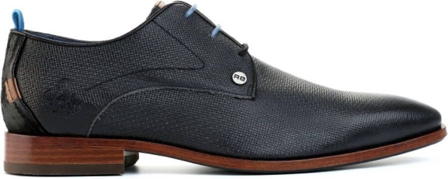 Rehab Vrouwen Veterschoenen Herenschoenen Greg Wall Zwart