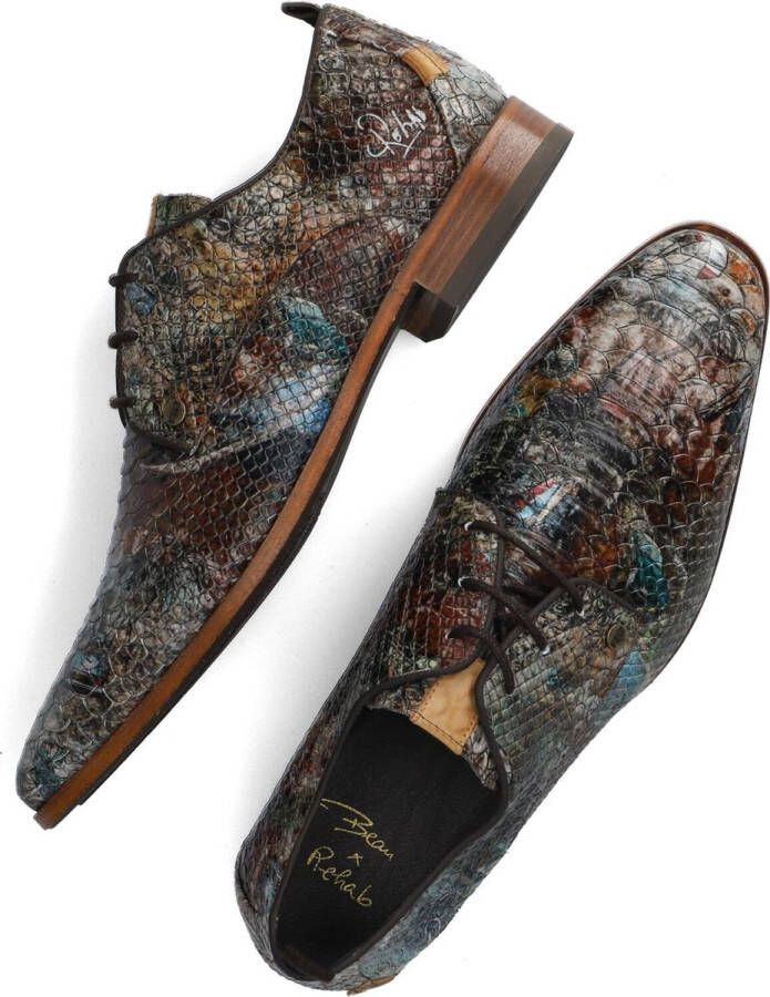 Bruin Tinten Greg Beau Nette schoenen Veterschoenen Heren Bruin - Foto 3