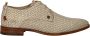 Rehab Greg Braid heren nette schoenen Beige wit - Thumbnail 7