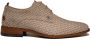 Rehab Greg braid suède veterschoenen beige - Thumbnail 2