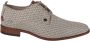 Rehab Greg Braid heren nette schoenen Beige wit - Thumbnail 2