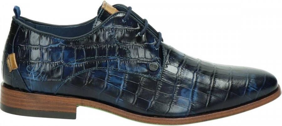 Rehab Footwear Greg Crc | Donkerblauwe nette schoenen