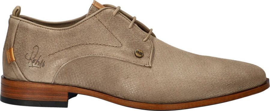 Rehab GREG WALL SUE 5000 SND NM heren veterschoenen gekleed beige - Foto 2