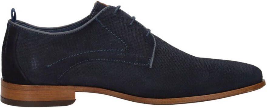 Rehab GREG WALL SUE 8100 DBLU heren veterschoenen gekleed blauw