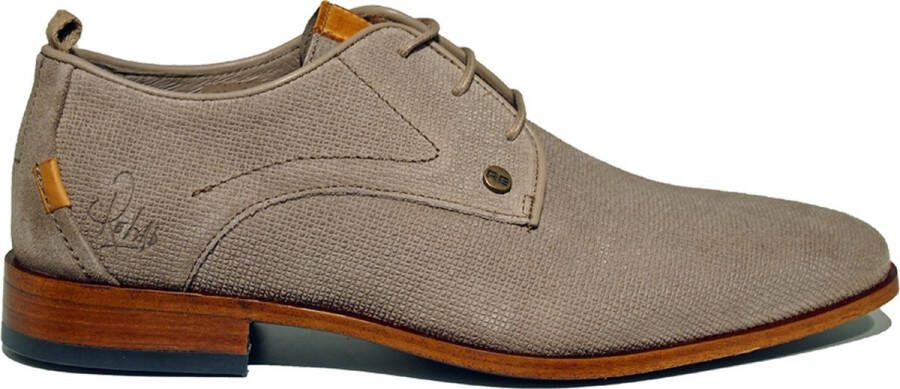 Rehab GREG WALL SUE 5000 SND NM heren veterschoenen gekleed beige - Foto 3