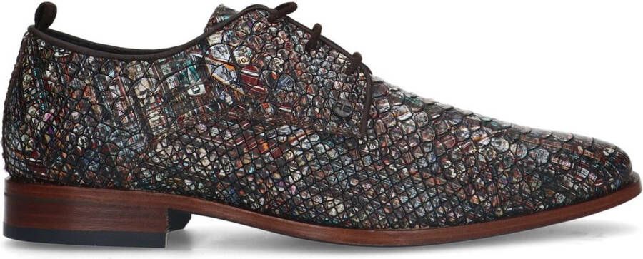 Rehab Heren Fred Broadway bruine veterschoenen