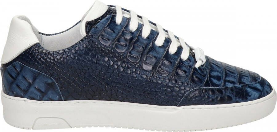 Rehab Tygo Croco Heren Sneakers Blauw