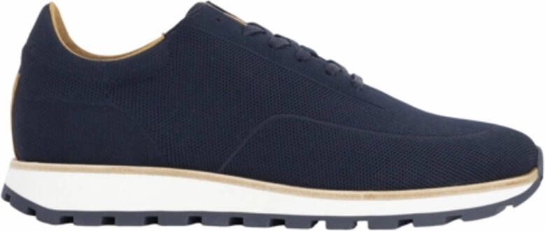 Rehab Mason Knit Sneakers Heren Blauw
