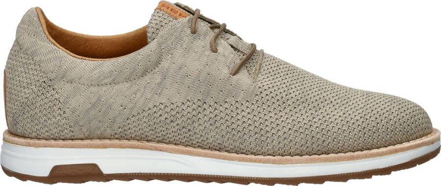 Rehab Footwear Nolan Knit | Zandkleurige veterschoen