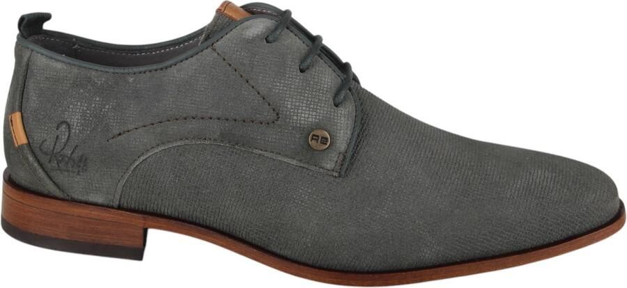 Rehab GREG WALL SUE 6400 GRN heren veterschoenen gekleed groen - Foto 6