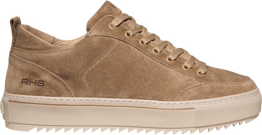 Rehab beige suède heren sneakers Creon
