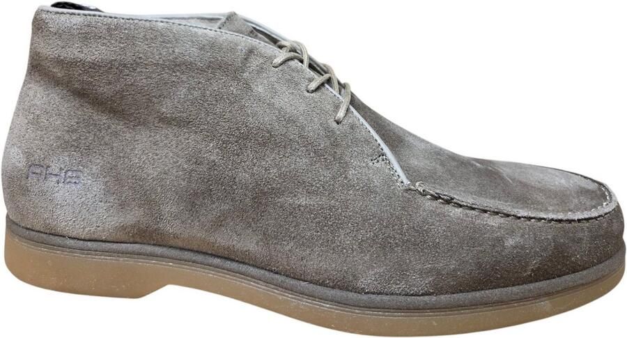 Rehab Collin Suede 4700 Taupe Veterschoenen Taupe Suede Heren Taupe - Foto 4
