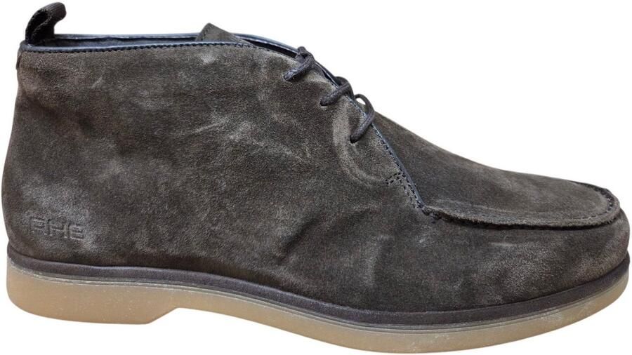 Rehab Collin Suede 4800 Dark Brown Veterschoenen Donker Bruin Suede Bruin - Foto 4