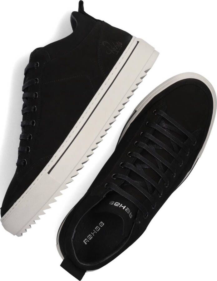 Rehab Footwear Craig Nub | Zwarte sneakers - Foto 2